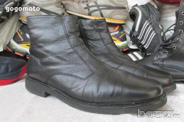 мъжки боти SIOUX® original,N- 45 - 46, ежедневни боти, 100% естествена кожа+100% агнешка вълна, снимка 7 - Мъжки боти - 21164099