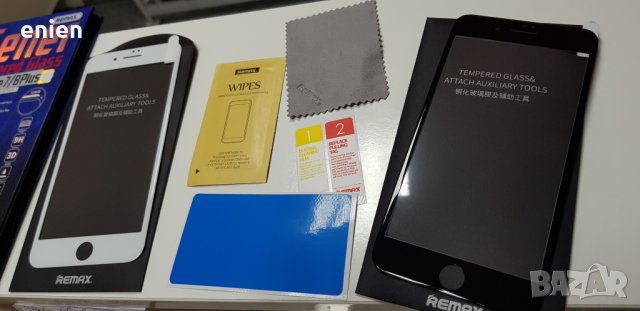 3D Remax Gener Пълно покритие от закалено стъкло iPhone 7 8 7 8 Plus SE, снимка 4 - Фолия, протектори - 22670843