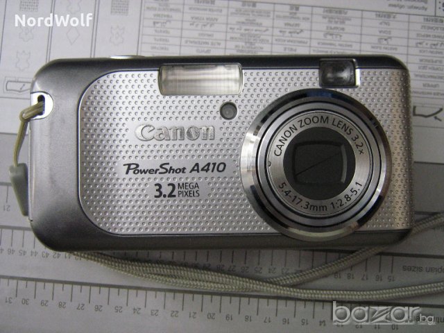 CANON A410 с повреда, снимка 4 - Фотоапарати - 20236211