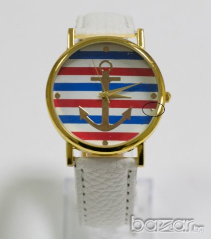 Дамски часовник с циферблат на райе, снимка 3 - Дамски - 21141156