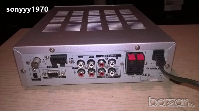 aeg-receiver-внос швеицария, снимка 15 - Ресийвъри, усилватели, смесителни пултове - 19314467