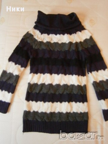 Дамски пуловер / туника - размер М, снимка 7 - Блузи с дълъг ръкав и пуловери - 13249074