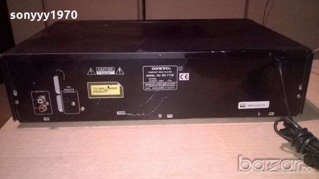 onkyo dx-7110-цд-внос швеицария, снимка 9 - Плейъри, домашно кино, прожектори - 19069858