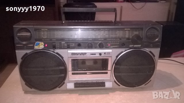 sharp gf-6565h ретро колекция-внос швеицария, снимка 10 - Радиокасетофони, транзистори - 23812935