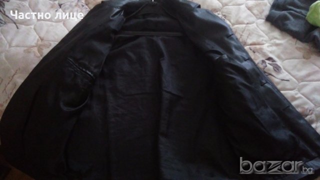 Две мъжки български кожени якета от еко кожа , снимка 3 - Якета - 19898841