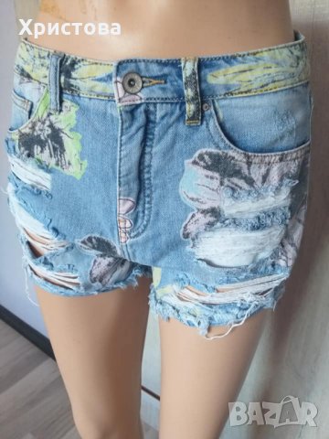 Нови дънкови панталонки - 20,00лв., снимка 12 - Къси панталони и бермуди - 21907591