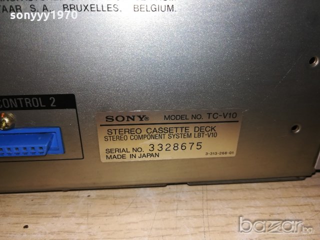 sony tc-v10 made in japan-внос швеицария, снимка 17 - Декове - 20893331