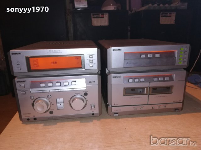 sony cd 5 disk+deck revers+tuner+amplifier-внос швеицария, снимка 4 - Ресийвъри, усилватели, смесителни пултове - 21081199