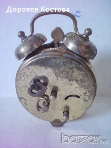 Стар бронзов часовник - работещ, снимка 6 - Антикварни и старинни предмети - 13483735