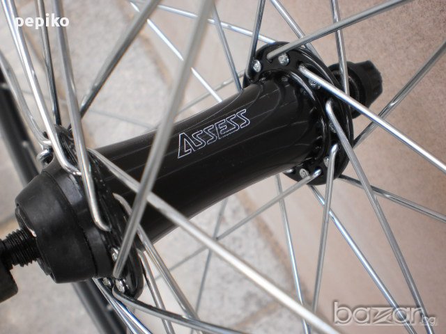 Продавам колела внос от Германия комплект шосейни капли 28 цола Assess , снимка 15 - Части за велосипеди - 10083386
