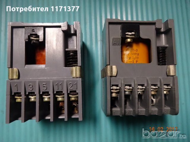 Контактори "ЕАЗ", снимка 2 - Ключове, контакти, щепсели - 17361759