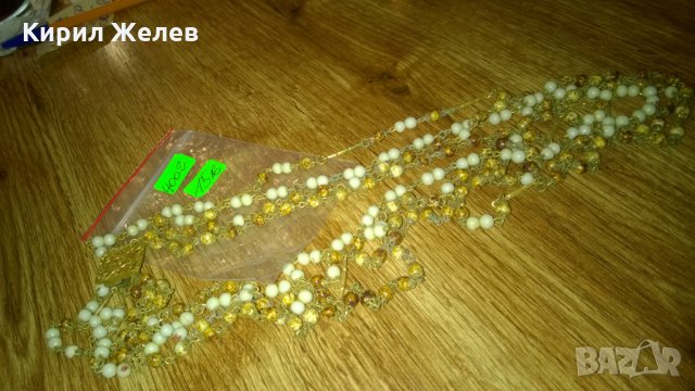 Старинно бронзово колие филигран порцелан -408, снимка 2 - Колекции - 24012398