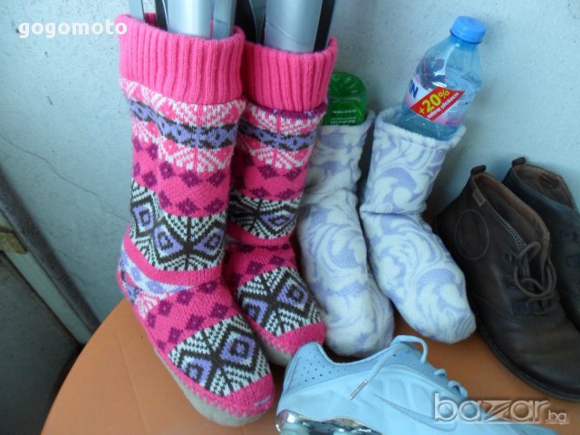 ДОМАШНИ ТЕРМО ОБУВКИ, GOGOMOTO.BAZAR.BG®, снимка 3 - Дамски боти - 9484895