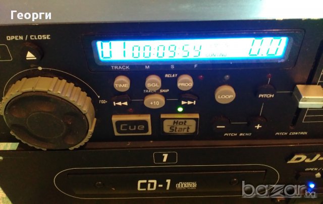 Двоен Compact disc (CD) Player CD DJ Tech CDX 110, снимка 4 - Ресийвъри, усилватели, смесителни пултове - 17328337