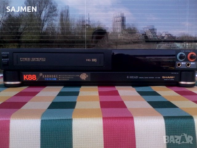 SHARP VC-K88 VHS ВИДЕО, снимка 7 - Декове - 24873581