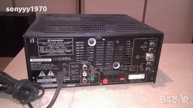 поръчан-pioneer-stereo receiver-made in japan, снимка 11 - Ресийвъри, усилватели, смесителни пултове - 22121218