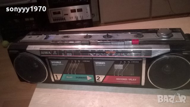 aiwa cs-w220-ретро колекция-внос швеицария, снимка 7 - Радиокасетофони, транзистори - 24418542