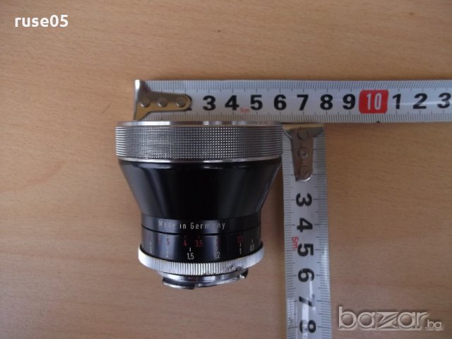 Насадка обективна "Pro-Tessar-1:4-f=85мм-Carl Zeiss"работеща, снимка 9 - Обективи и филтри - 19655438