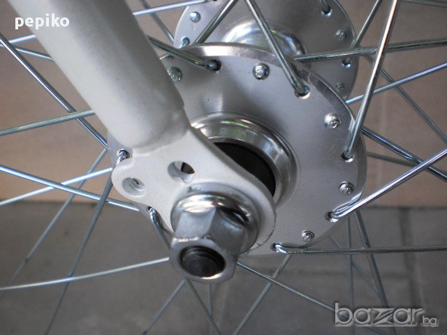 Продавам колела внос от Германия шосеен велосипед сингъл спиид фикс One-1 28 цола модел 2014г, снимка 6 - Велосипеди - 10068382