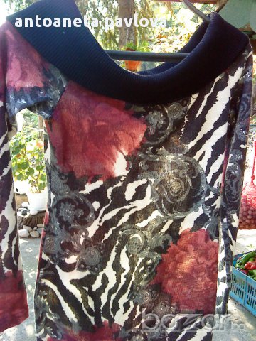 плетена рокля на цветя , снимка 1