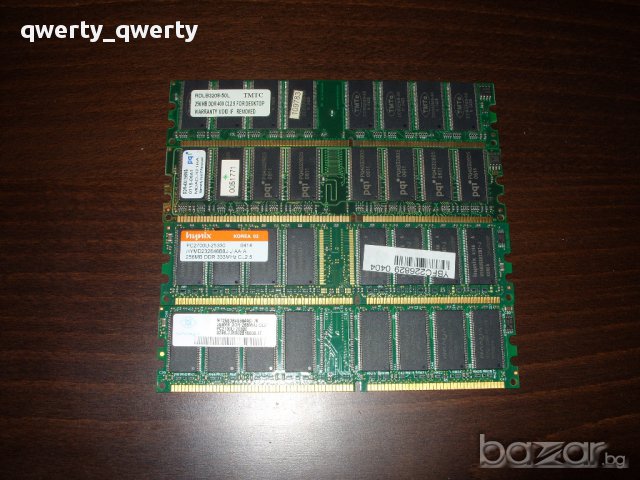 DDR памет за компютър, снимка 1 - RAM памет - 13233370