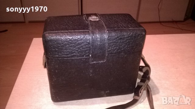 ретро руска камера-с кожен куфар, снимка 6 - Камери - 25332638
