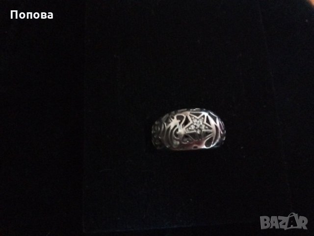 "Esprit" сребърен уникален ажурен  пръстен, снимка 4 - Пръстени - 23340097