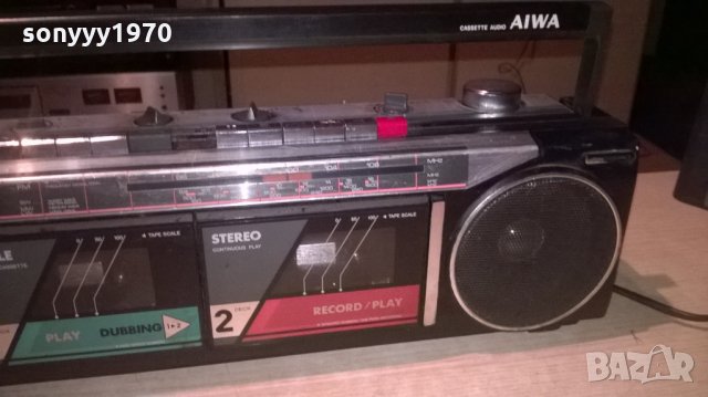 aiwa cs-w220-ретро колекция-внос швеицария, снимка 6 - Радиокасетофони, транзистори - 24418542