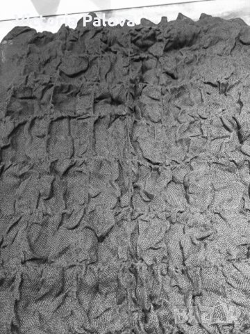 Красив графитен  шал, снимка 3 - Шапки - 23521855