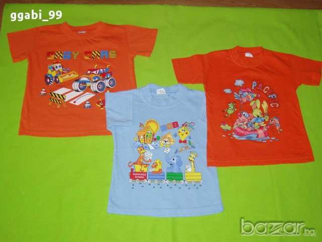 Тениски за момче , снимка 3 - Бебешки блузки - 10691596