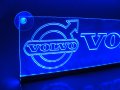 Светеща LED Гравирана Табела Volvo С Лого-24v