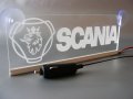 Светеща LED Гравирана Табела Scania/скания 12 или 24 волта., снимка 3