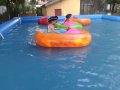 надуваем басейн за блъскащи лодки или топки за ходене по вода, зорб, снимка 2