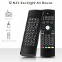 3 в 1 Смарт дистанционно с въздушна мишка и клавиатура MX-3 за компютър и Android TV BOX ГАРАНЦИЯ, снимка 2