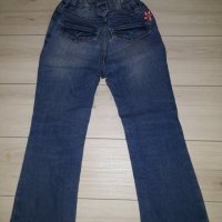 Детски сини дънки за момиче марка Lupilu , снимка 2 - Детски панталони и дънки - 23726854