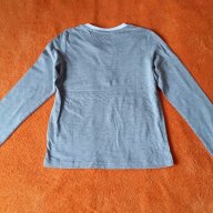 Нова сива блуза с дълъг ръкав за момче на Peppets - 6-8 год  - 122-128 см, снимка 2 - Детски Блузи и туники - 18496236