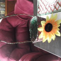 Ръчно изработена декоративна кошница, снимка 2 - Декорация за дома - 22675143