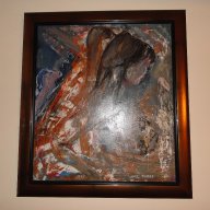 Картина от Марчо Ташакманов - Акт, маслени бои на шперплат 50 X 55 см, снимка 3 - Картини - 13220349