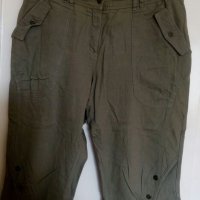 Светлозелен панталон три четвърти, снимка 2 - Панталони - 20762662