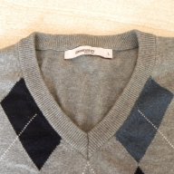 Мъжки пуловер DRESSMAN, 100% памук, размер М, снимка 3 - Пуловери - 16172214
