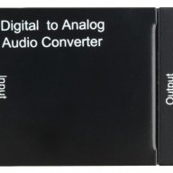 Цифрово-аналогов аудио конвертор TOSLINK , снимка 3 - Аудиосистеми - 17481861