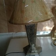 метална нощна лампа , снимка 1 - Настолни лампи - 16276435