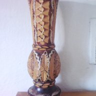 Стара ваза дърворезба 3, снимка 3 - Антикварни и старинни предмети - 10410547