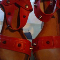 червени сандали, снимка 2 - Сандали - 14631041