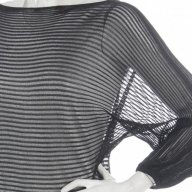 ФИН  ПУЛОВЕР  В  ЧЕРНО  размер универсален , снимка 3 - Блузи с дълъг ръкав и пуловери - 8599094