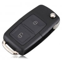 Кутийка ключ VW, Seat, Skoda 2 бутона без острие OS, снимка 2 - Аксесоари и консумативи - 21836394