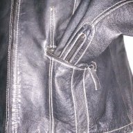 Унисекс яке / естествена кожа ”Heine” leathers / голям размер, снимка 3 - Якета - 15709862