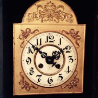 Стенен часовник Friedrich Mauthe от края XIX и нач.на ХХ в., снимка 5 - Други - 13458910