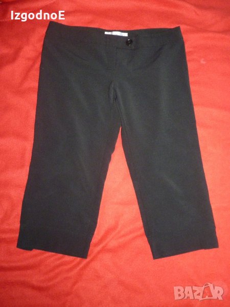 Л/ХЛ Къс черен панталон, снимка 1