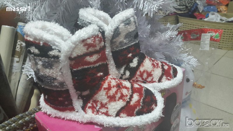 НОВИ!!! Вътрешни ботушки, тип пантофи, детски. Цена 8.00 лв., снимка 1